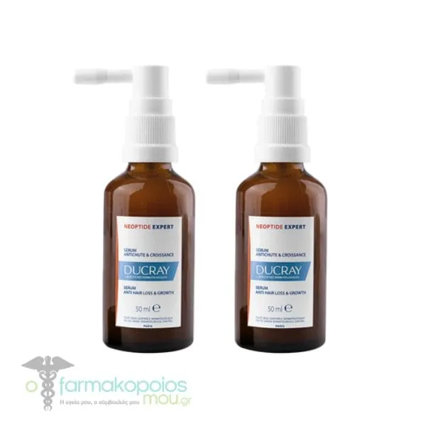 Ducray Neoptide Expert Anti Hair Loss & Growth Serum, 2x50ml