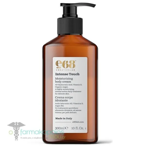 E68 Intense Touch Moisturizing Body Cream, 300ml