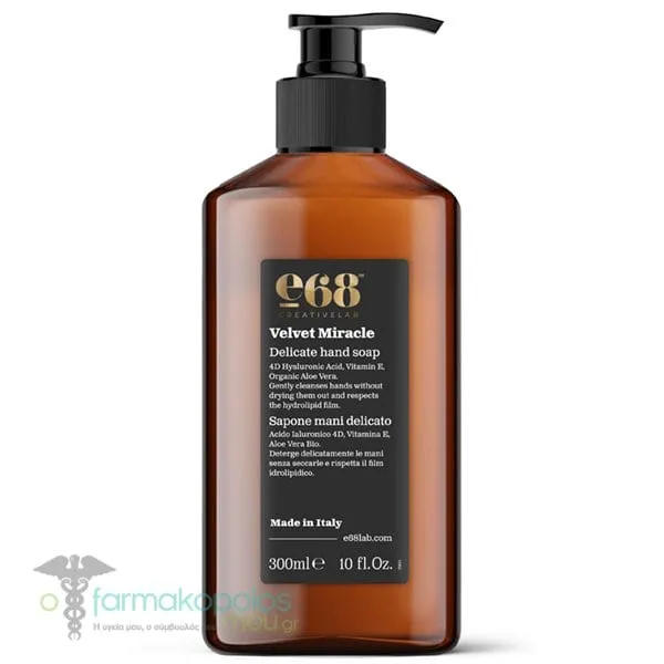 E68 Velvet Miracle Delicate Hand Soap, 300ml