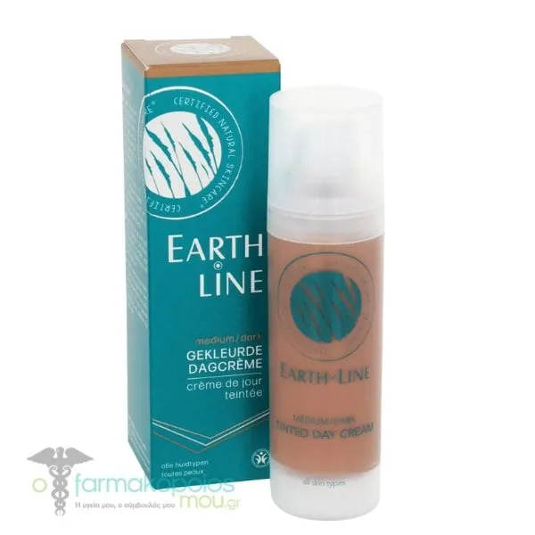 Earth Line Tinted Day Cream Medium / Dark, 35ml