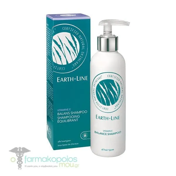 Earth Line Vitamin E Balance Shampoo, 200ml
