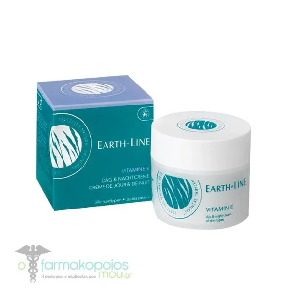 Earth Line Vitamin E Day & Night Cream, 50ml