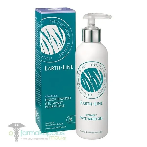 Earth Line Vitamin E Face Wash Gel, 200ml