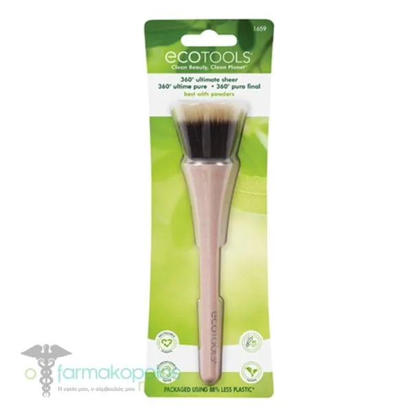 EcoTools 360° Ultimate Sheer Brush Πινέλο, 1τεμ
