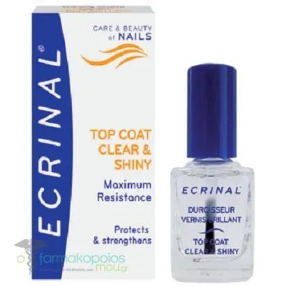 Ecrinal ANP2+ Top Coat Clear & Shiny, 10ml