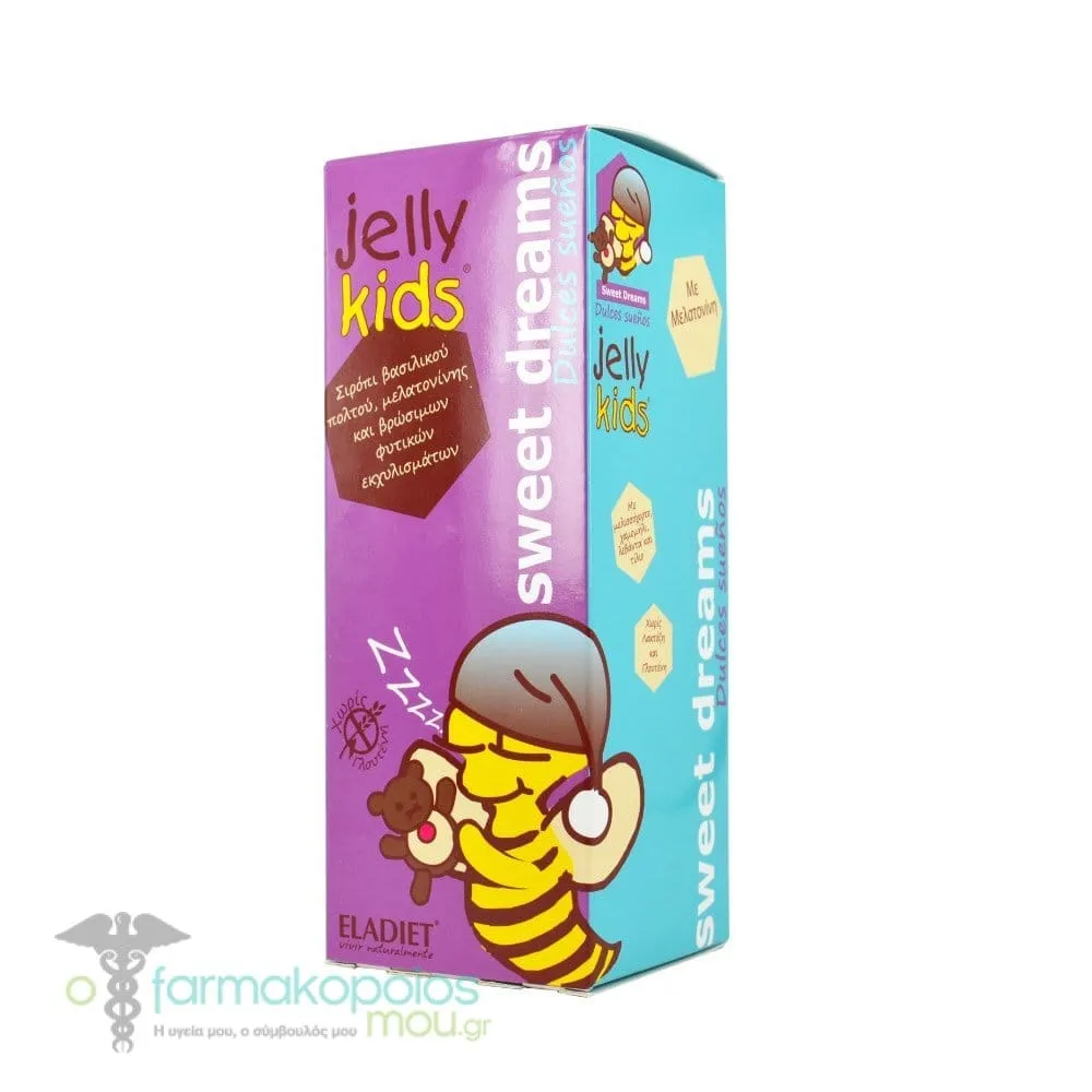 Eladiet Jelly Kids Sweet Dreams Kid's Syrup Fruit Flavor, 150ml