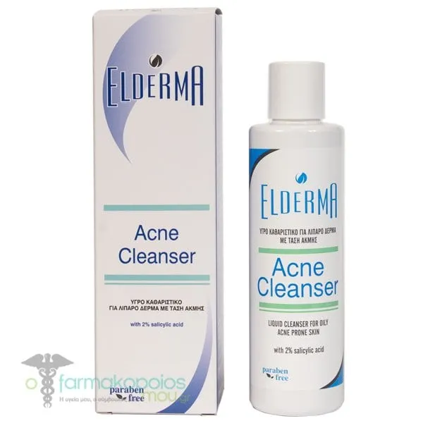 Elderma Acne Cleanser, 200ml