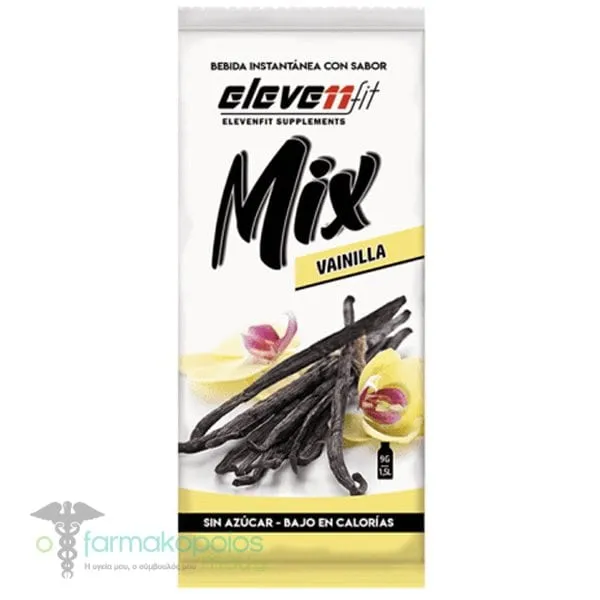 Eleven Fit Mix Powder Drink Sugar-Free with Vanilla Flavor, 9g