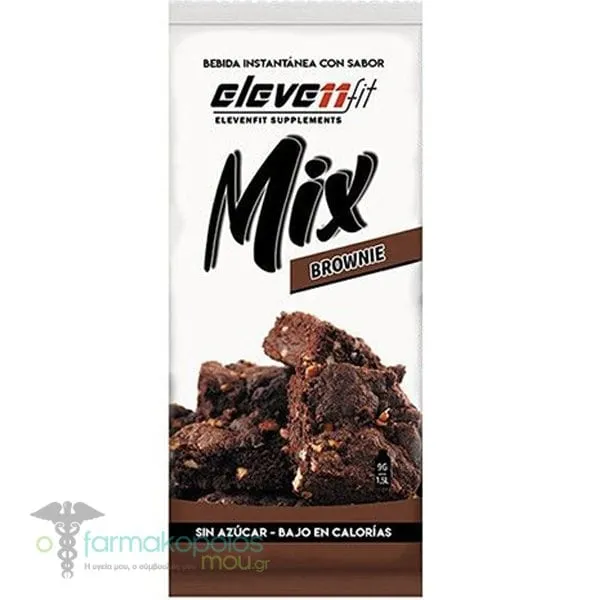 Eleven Fit Mix Drink Powder Brownie Flavor, 9gr