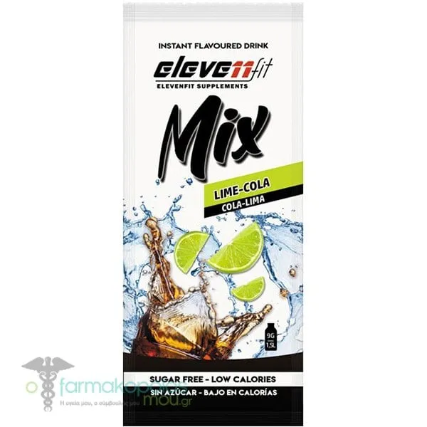 Eleven Fit Mix Powdered Drink with Cola & Lime Flavour, 9g