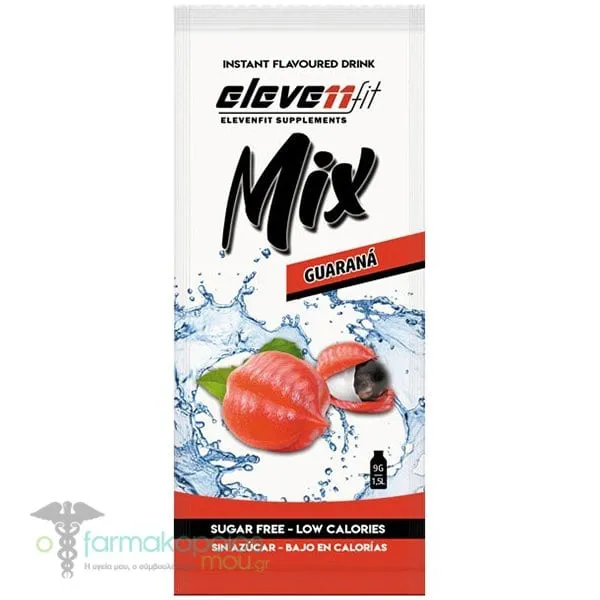 Eleven Fit Mix Powdered Drink with Guarana Flavour, 9g