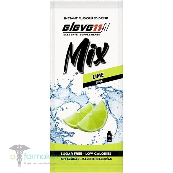 Eleven Fit Mix Powdered Drink with Lime Flavour, 9g