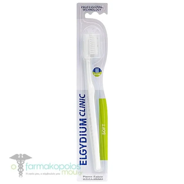 Elgydium Clinic Soft 20/100 Toothbrush, 1pc - 008 Λευκό