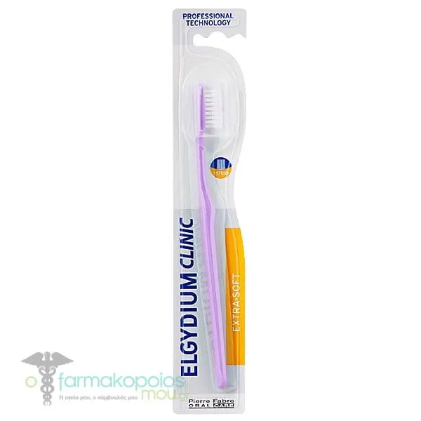 Elgydium Clinic Extra-Soft 15/100 Toothbrush, 1pc - Λίλα