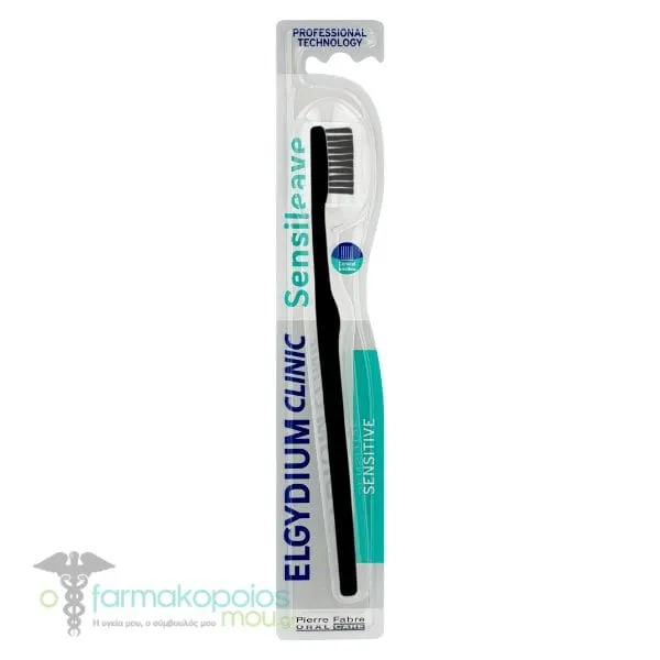 Elgydium Clinic Sensitive Toothbrush, 1pc - 002 Μαύρο
