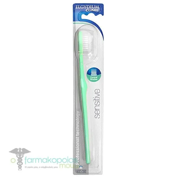 Elgydium Clinic Sensitive Toothbrush, 1pc - Μέντα
