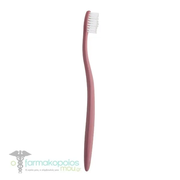 Elgydium Eco Style Medium Toothbrush, 1pc - Ρόζ