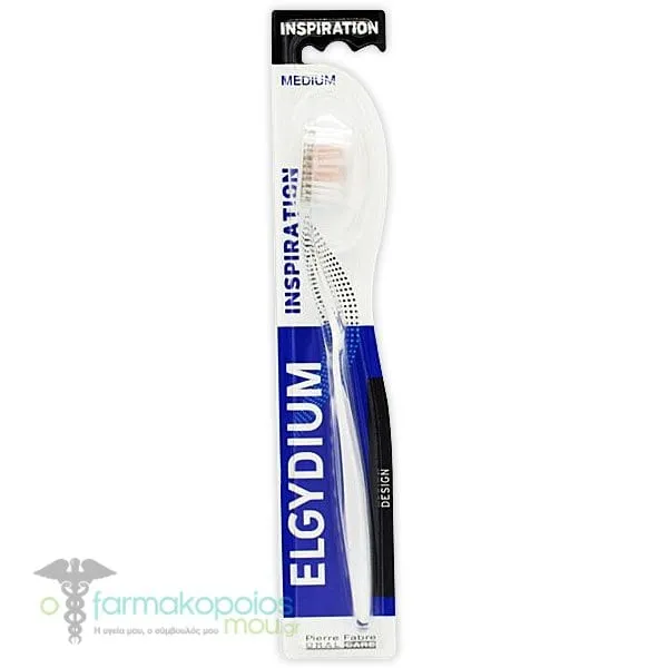 Elgydium Inspiration Medium Toothbrush, 1pc - 008 Λευκό
