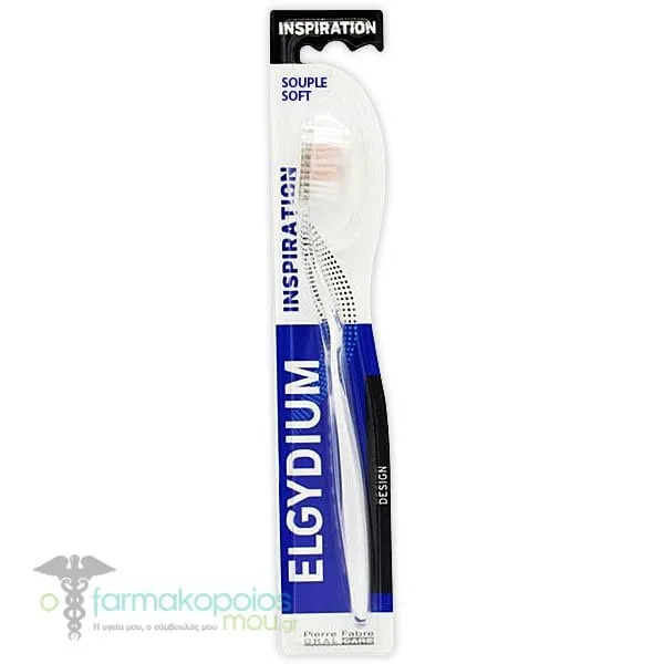 Elgydium Inspiration Soft Toothbrush, 1pc - 008 Λευκό
