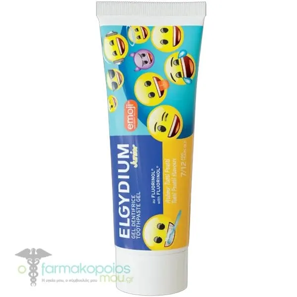 Elgydium Junior Emoji Toothpaste Tutti Frutti, 50ml