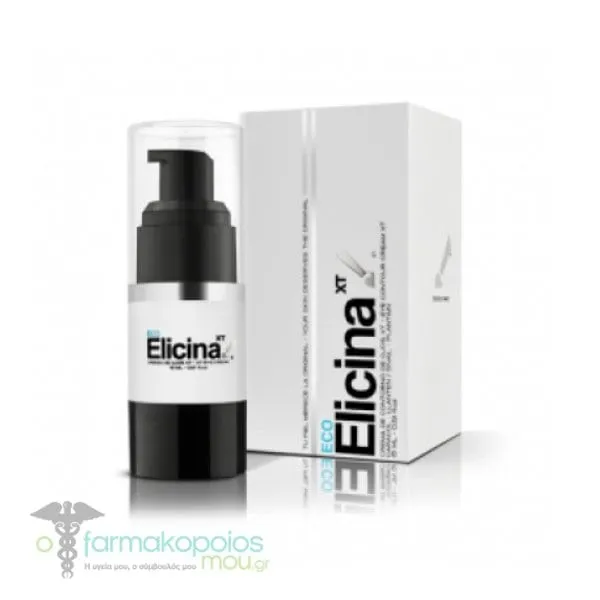 Elicina Eco XT Eye Contour Cream with Snail Extract, 15ml