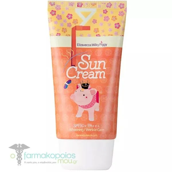 Elizavecca Milky Piggy Sun Cream Αντηλιακό Προσώπου SPF 50+, 50ml