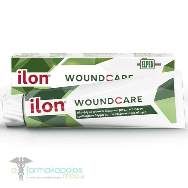 Elpen Ilon Woundcare Αναπλαστική Αλοιφή με Φυσικά Έλαια &amp; Βιταμίνες, 50ml