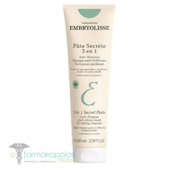 Embryolisse 3in1 Secret Paste Anti-Blemish Care, 100ml