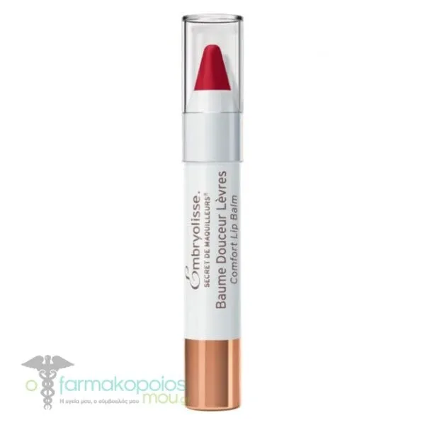 Embryolisse Comfort Lip Balm Tinted, 2.5g - Rouge Intense