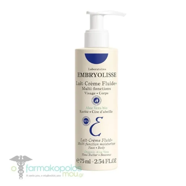 Embryolisse Lait-Creme Fluid+ 6in1 Multi-Function Nourishing Moisturizer, 75ml