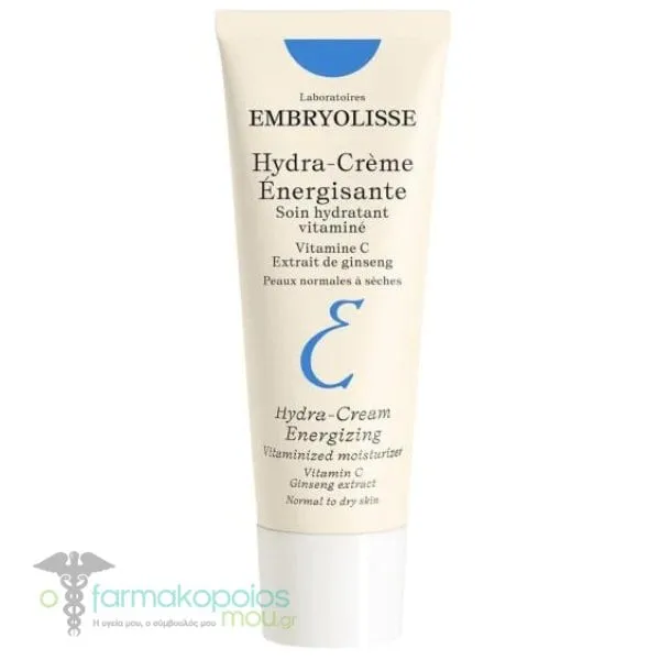 Embyolisse Hydra-Cream Energizing Vitamined Moisturizer for Normal to Dry Skin, 40ml