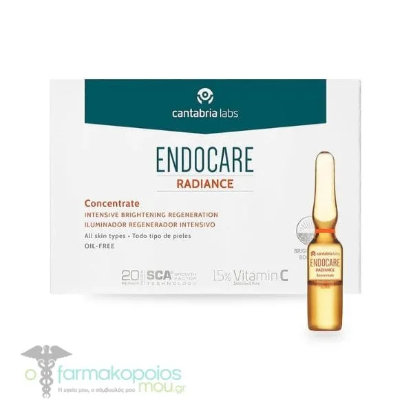 Endocare Radiance Concentrate 15% Vitamin C, 14amps x 1ml