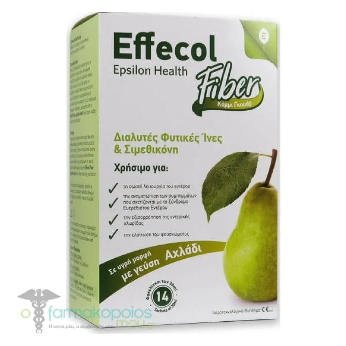 Epsilon Health Effecol Fiber, 14 sachets x 30ml