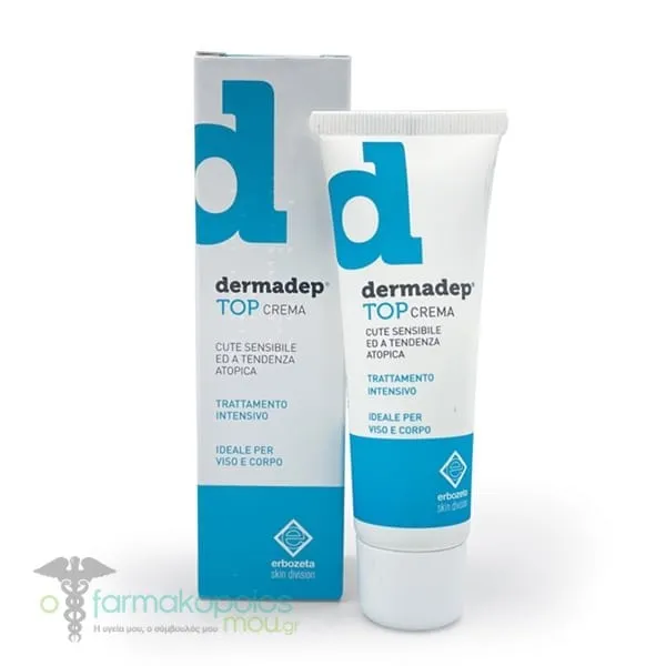Erbozeta Dermadep Top Crema Moisturizing Cream for Sensitive Skin, 50ml