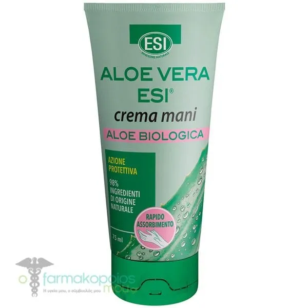 Esi Aloe Vera Hand Cream Κρέμα Χεριών με Αλόη Βέρα, 75ml