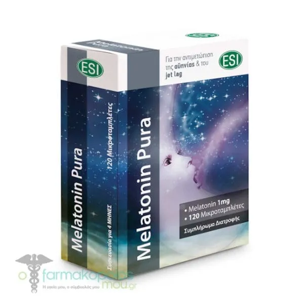 ESI Melatonin Pura 1mg, 120microtabs