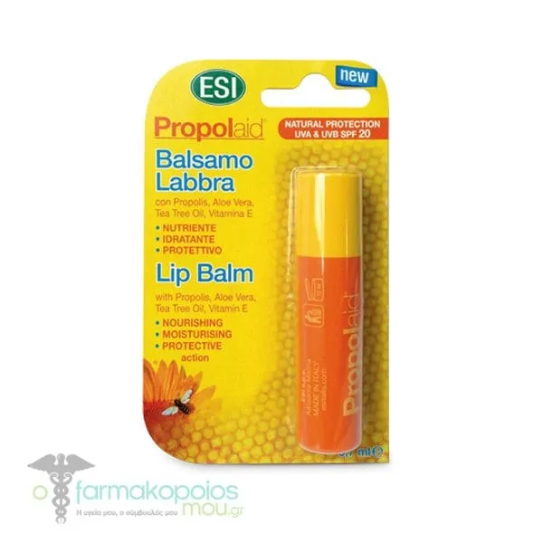 ESI Propolaid Lip Balm SPF20, 5.7ml
