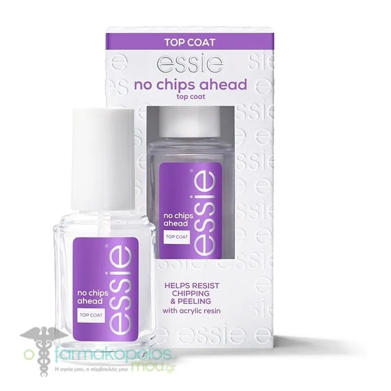 Essie No Chips Ahead Top Coat, 13.5ml