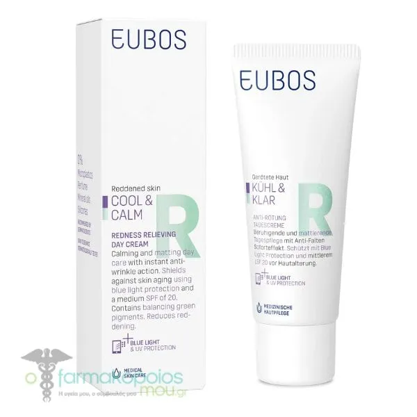 Eubos Cool & Calm Redness Relieving Day Cream, 40ml
