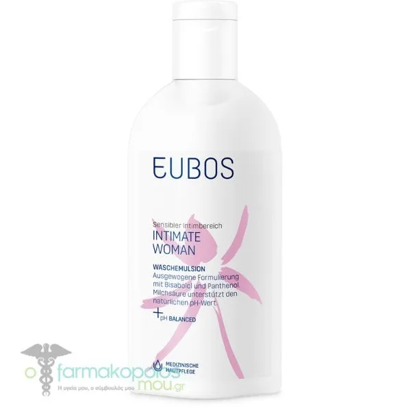 Eubos Intimate Woman Washing Emulsion, 200ml