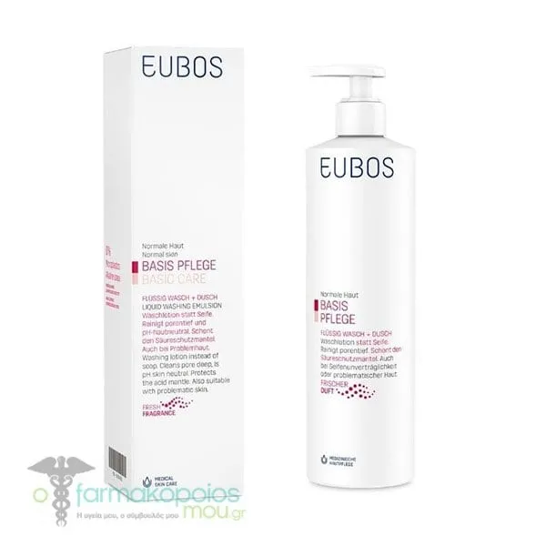Eubos Liquid Washing Emulsion Red, 400ml