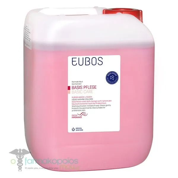 Eubos Liquid Washing Emulsion Red Υγρό Καθαρισμού για την Περιποίηση Προσώπου & Σώματος, 5lt