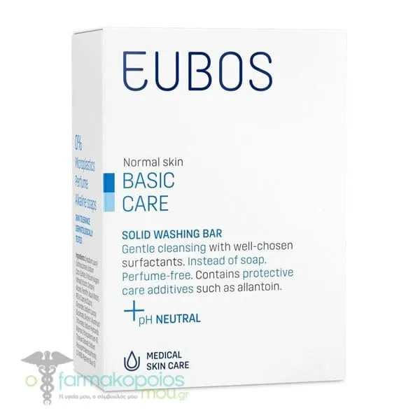 Eubos Solid Washing Bar Blue, 125gr