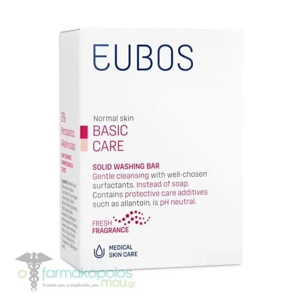 Eubos Solid Washing Bar Red, 125gr