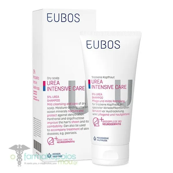 Eubos Urea 5% Σαμπουάν για Ξηρά Μαλλιά,200ml