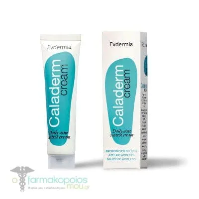Evdermia Caladerm Cream for Acne-Prone Skin, 40gr