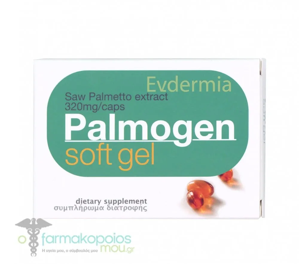 Evdermia Palmogen Soft Gel (Plus), 320 mg / 30 caps