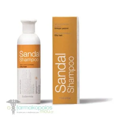 Evdermia Sandal Shampoo, 250ml