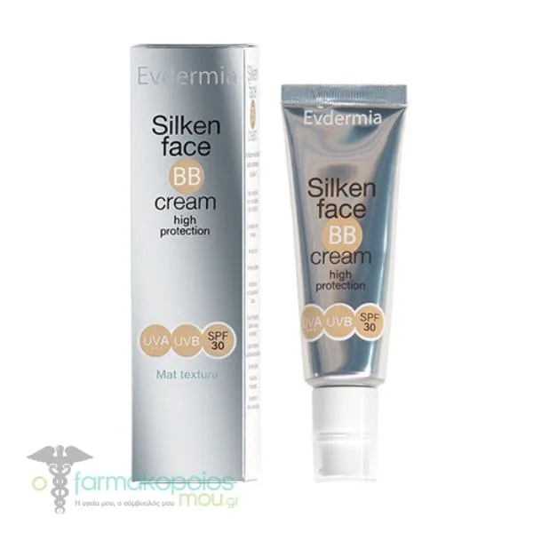 Evdermia Silken Face BB Cream SPF30, 50ml