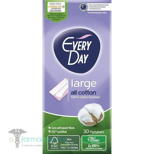 EveryDay All Cotton Large Σερβιετάκια, 30τεμ